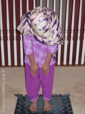 standing right way